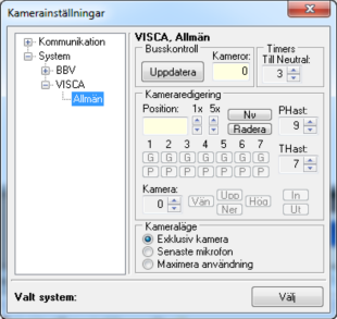 Close Talk Control kamerastyrning